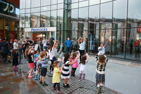 Dance Woking Sci Fi dance workshop on Saturday 2 July in Woking Town Centre 